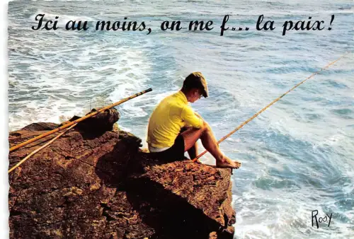 BR4542 En Vacances Peche Fischer Frankreich