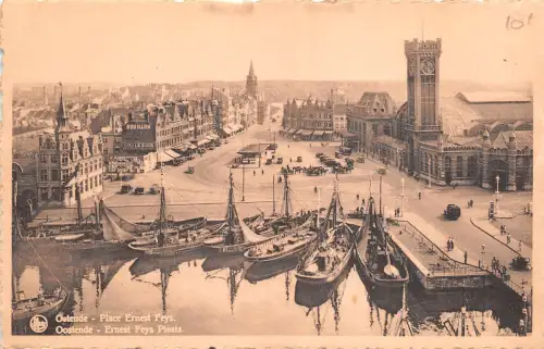 Br35083 Ostende Place Ernest Feys belgien