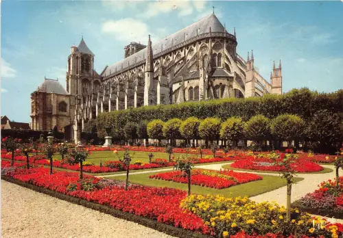 BR1074 Bourges La cathedrale Saint Etienne france