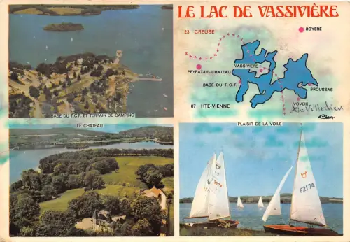 BR9823 Lac de Vassiviere Frankreich