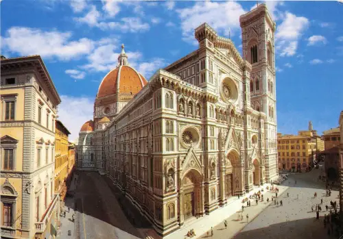 B84546 la catedrale e il campanle di giotto firenze italy