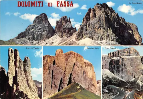 BG17602 dolomiti di fassa multi views italy