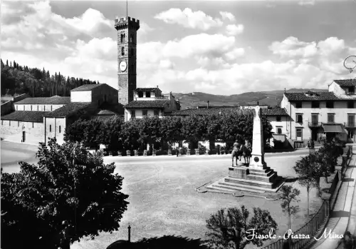 B67911 Italia Firenze Fiesole Mino's Square italy