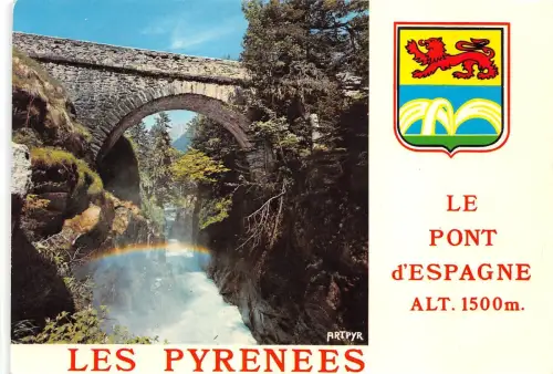 B49897 Cauterets Le Pont d'Espagne et les Gorges du Gave france