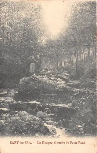 BR40143 sart lez spa la hoegne gouffre du petit fond belgien Belgien