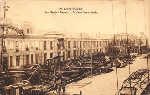 Lot109 ostende ruinen belgien ostend maritime station inside
