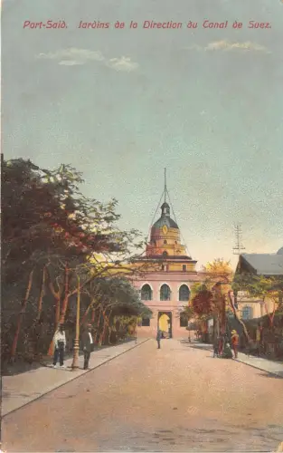 Lot162 Gärten des Suezkanals Richtungshafen sagte Ägypten