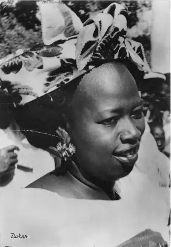 Lot136 Dakar Senegal Echtfoto Frauentypen Folklore