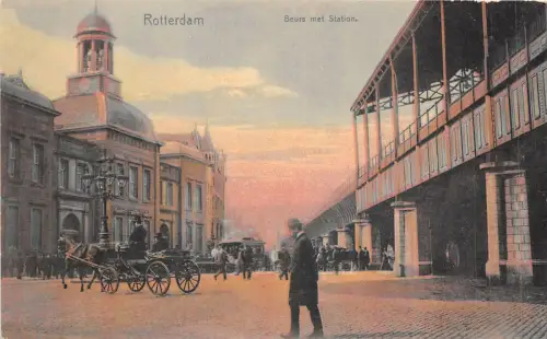 Lot108 rotterdam niederlande beurs met stations wagen