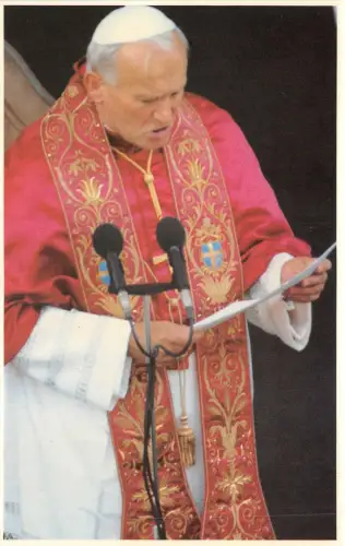 Lot223 religiöser Papst Johannes Paul II. Die päpstliche Ansprache in St. George S Southwark
