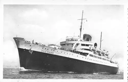 BF7929 ville d alger compagnie generale transatl ship bateaux