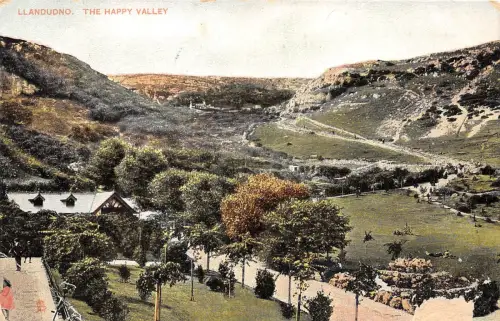 BR61792 the happy valley llandudno wales