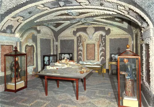 BG6504 isola bella lago maggiore la grotte modello della rocca d angera italy