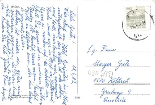 B69080 Baska Croatia