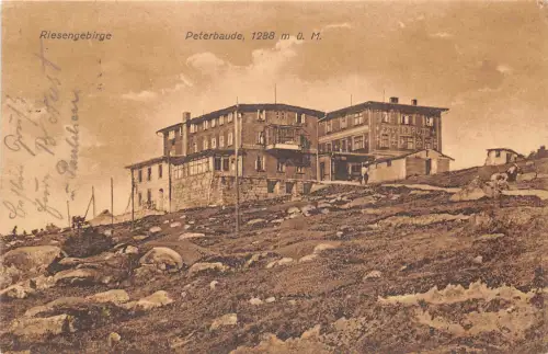 BT3083 peterbaude riesengebirge krkonose Petrovka Petrova bouda Tschechien