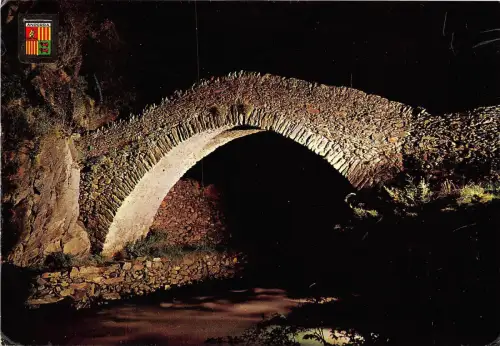 BR4181 Valls d Andorra Pont Romanic de Sant Antoni
