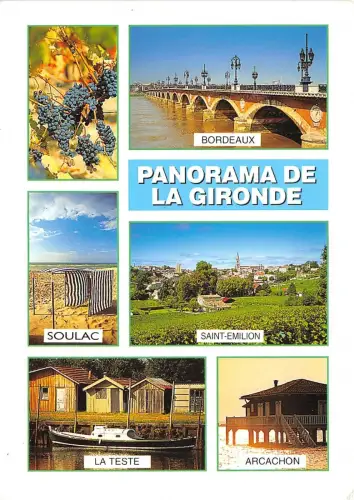 B50144 Gironde Multi Vues Frankreich