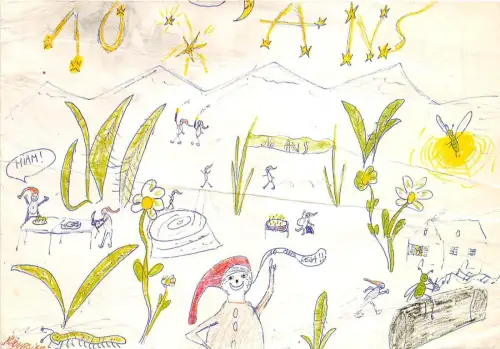 B53575 Winter Maison Pour Enfants 10 Ans Malerei Bänder