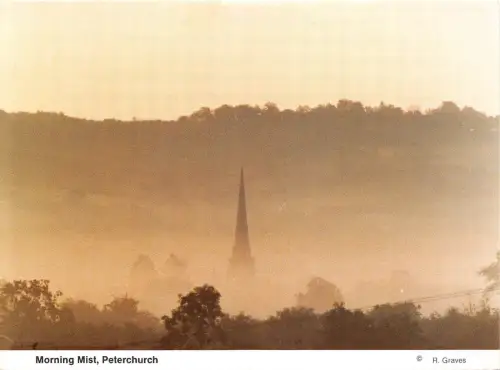 B87362 morning mist peterchurch uk