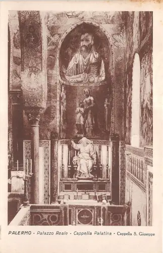 Br35262 Palermo Palazzo Reale Cappella Platina CAppella S. Giuseppe italy