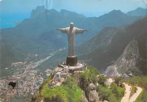 BT13302 Rio de janeiro vista aerea Brasilien