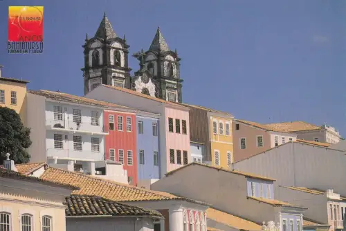 BF17620 brasilien bahia a nova salvador centro historico front/back image