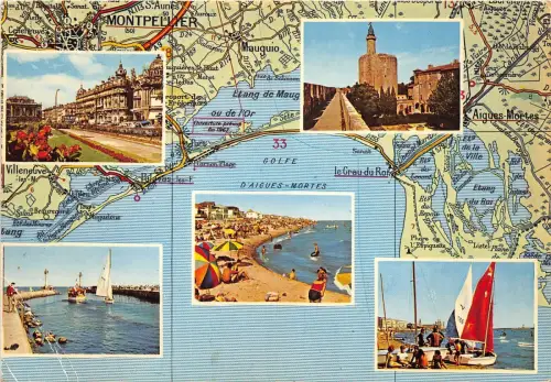 BR275 En parcouraant la Cote Mediterraneenne Karte Cartes Geographiques france