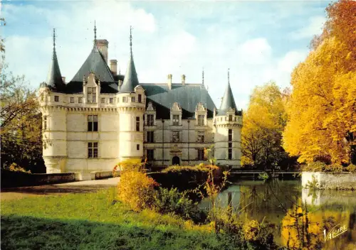BR1796 Frankreich Azay le Rideau le chateau