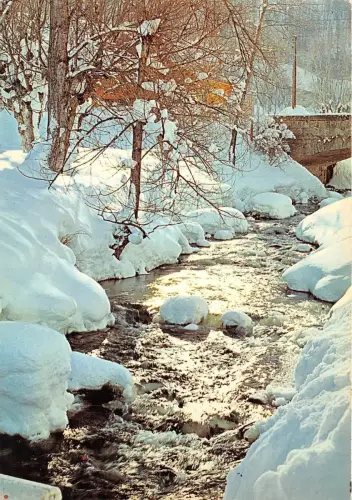 BR11124 Vue enneigee et la Neuvachelte Valloire france