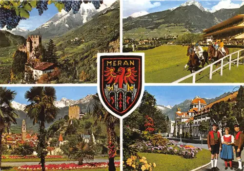 BG17865 Meraner Pferdetypen Folklore Italien