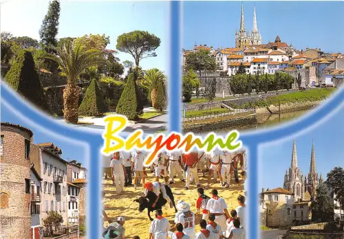 B52613 Bayonne Cote Basque multi vues france