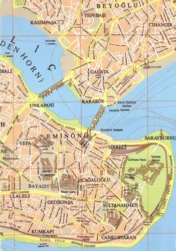 B44018 Carte geographique Karte Den Horn Niederlande