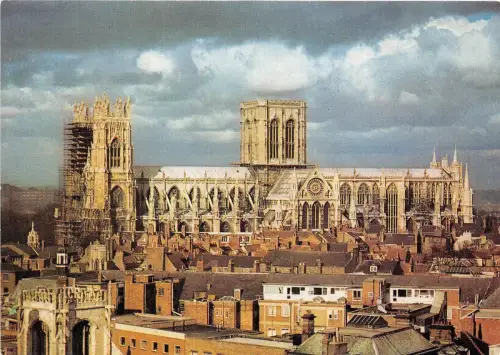 B87943 York Minster aus dem Süden Großbritanniens