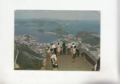 BF28433 brasil rio de janeiro vista de aalta de corcovado front/back image