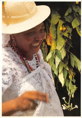 BG21496 Frauentypen Folklore Brasil um dia maravilhoso einen wunderschonen Tag