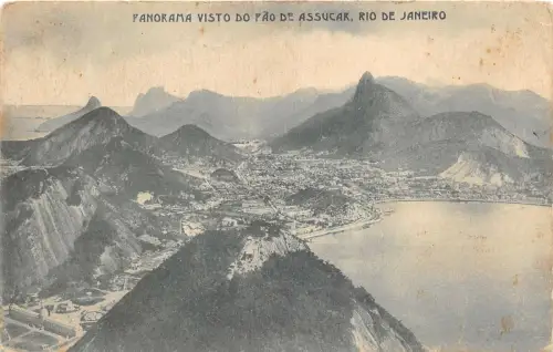 Lot123 panorama visto do fao de assucar rio de janeiro brasil