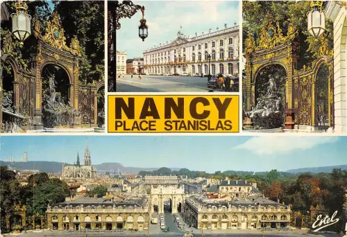 B53285 Nancy Place Stanislas Multi Vues Frankreich