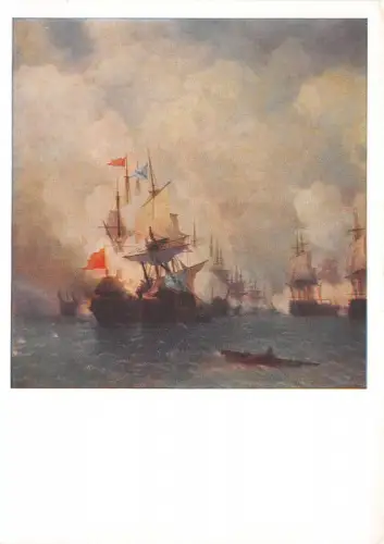 B66922 I K Auvazovsku Gemälde Postkarte Kunst