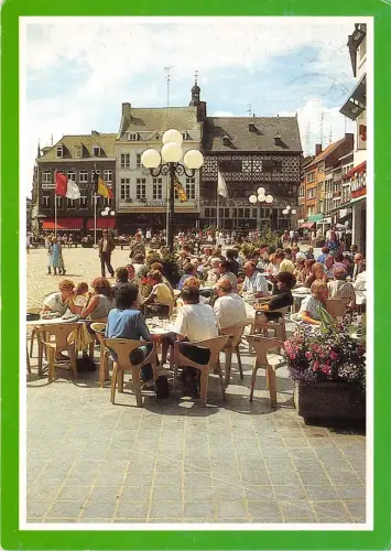 BG4885 stad hasselt zicht grote markt belgien