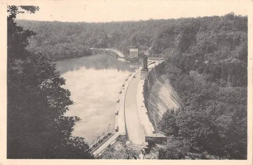 BR55990 Le barrage et le lac La Gileppe belgien 1