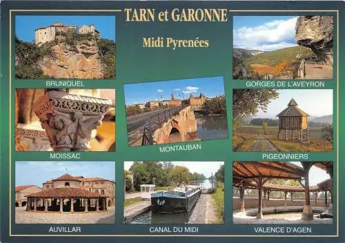 BR2392 France Tarn et Garonne multi vues