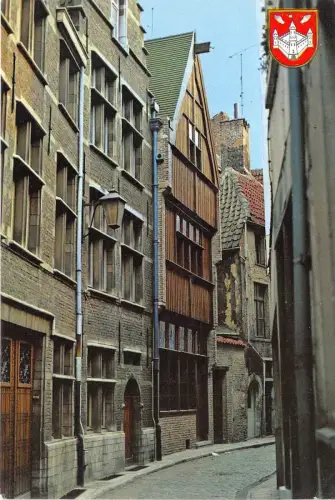 BG5131 het stoelstraatje met het oudste huis van antwerpen anvers belgium