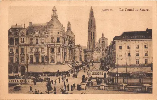 Br35171 Anvers Le canal au Sucre belgium