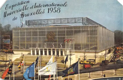 BT3285 le pavilion de l Irss Bruxelles exposition Belgium