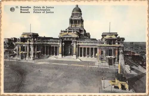 BR25025 Palais de Justce Bruxelles Belgien