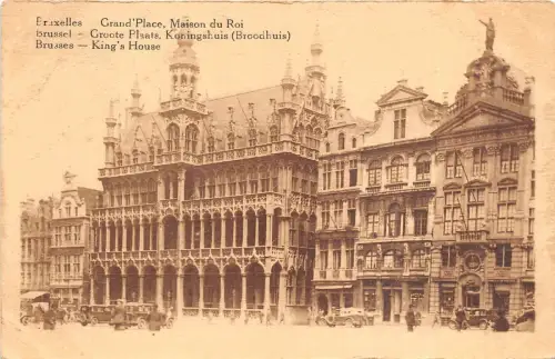 Br34605 Bruxelles Maison Du Roi Belgien