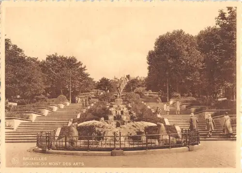 BR53347 Square du mont des arts Bruxelles Belgien