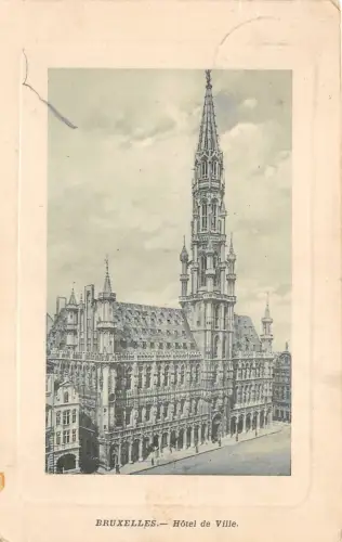 Br34885 Bruxelles Hotel de Ville Belgien