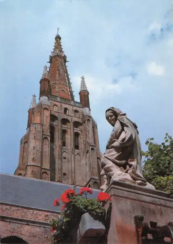 BT3522 Brugge eglise notre dame Belgien