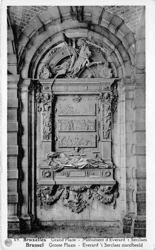 BG25794 Brussel Bruxelles Marktplatz Belgien